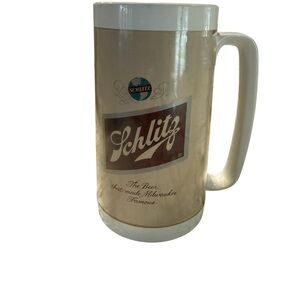 Thermo Serv Vintage Schlitz Insulated Beer Mug